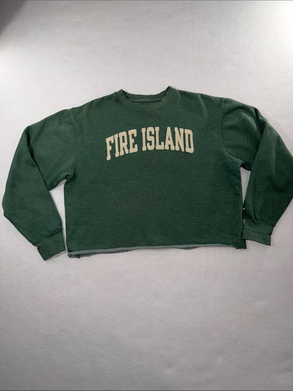 Blue 84 Forest Green Fire Island Crewneck Sweatshirt